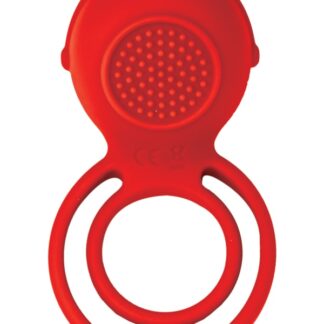 Cock Power Ultimate Vibrating Cock Ring - Red