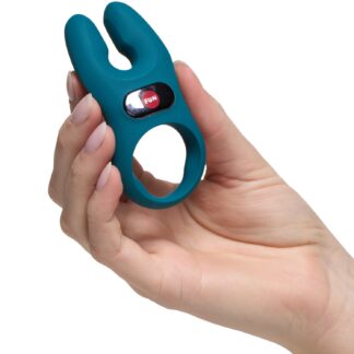 Fun Factory Nōs Pro Vibrating Penis Ring - Blue