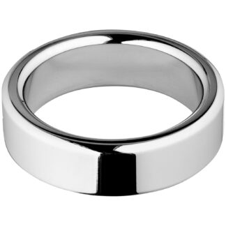 Malesation Metal Penis Ring - Silver - L