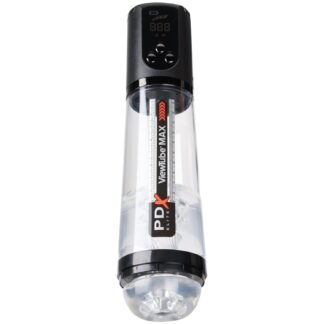PDX Elite ViewTube Max View Automatic Masturbator - Clear