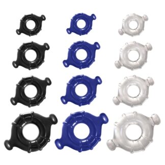 Renegade Vitality Cock Ring Set - Clear
