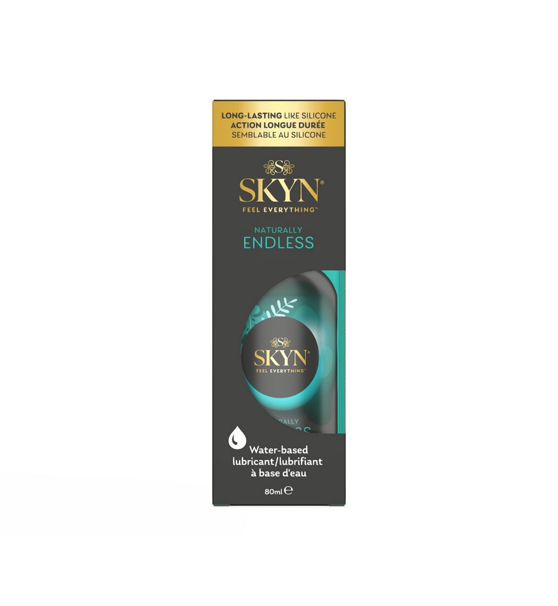Skyn Naturally Endless Lubricant Gel 80ml