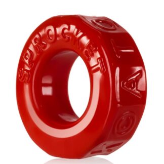 Sprocket Cock Ring - Red