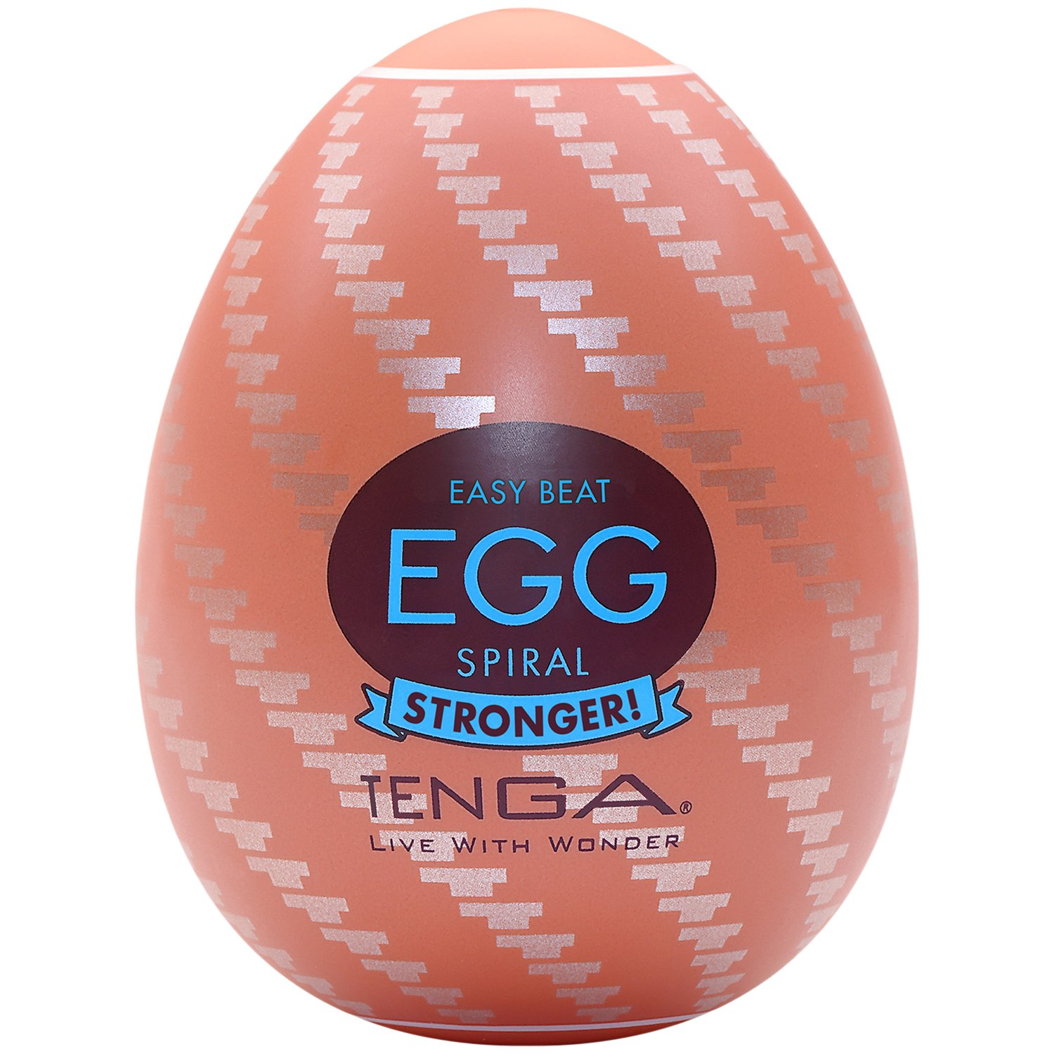 TENGA Egg Spiral Masturbator - White