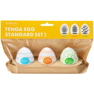 TENGA Egg Standard Set 1 - 3 Pack - White
