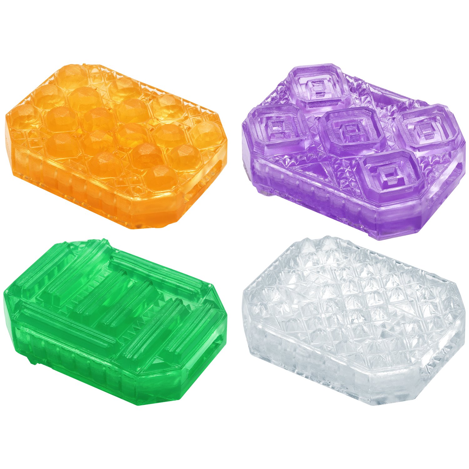TENGA Uni Variety Pack Unisex Masturbator 4 Pack - Purple